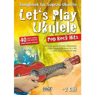 Afbeelding van Let&#039;s Play Ukulele Pop Rock Hits + 2 CDs