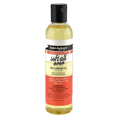 Afbeelding van Aunt Jackie&#039;s Flaxseed Soft All Over Multi Purpose Oil 237ml