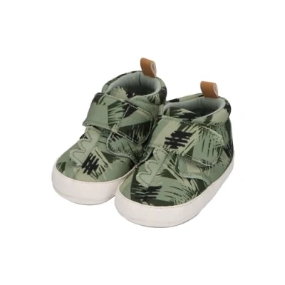 Afbeelding van Sterntaler Babyschoen Jungle mat groen