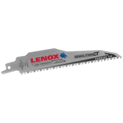 Afbeelding van Lenox Reciprozaagblad Demolition CT 152 x 25 1.3 mm 6 TPI 1832118