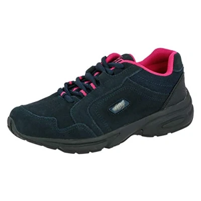 Afbeelding van Brütting Circle Dames Wandelschoenen, Marineblauw/felroze, 38 EU