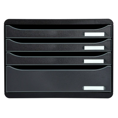 Afbeelding van Exacompta ladenblok Big box Horizon Maxi, zwart