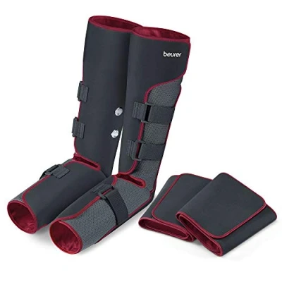 Afbeelding van Beurer FM 150 Pro (Spat)ader drukmassage apparaat 4 Manchetten voor boven en onderbenen Luchtdruk massage Timer Incl. batterijen, netadapter opbergtas 3 Jaar garantie