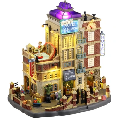 Afbeelding van Lemax The Haunted Hotel Haven + 4,5 Volt Adapter L