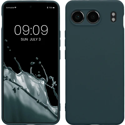 Afbeelding van kwmobile telefoonhoesje geschikt voor OnePlus Nord 4 5G Hoesje smartphone Precisie camera uitsnede In leisteen