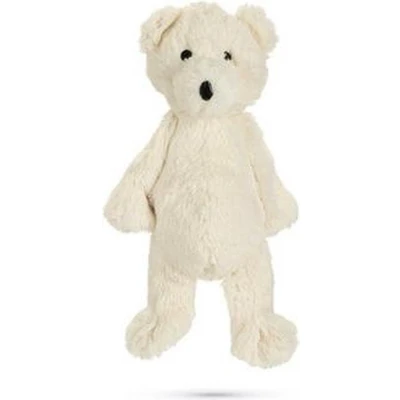 Afbeelding van Beeztees hondenspeelgoed knuffel ijsbeer Dani wit 40 x 20 13 cm