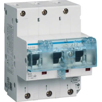 Afbeelding van Hager HTN350E Zekeringautomaat 3 polig 35 A