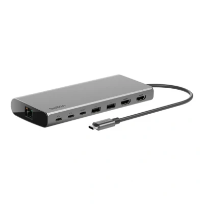 Afbeelding van Belkin INC015BTSGY CZ laptop dock &amp; poortreplicator Bedraad USB 3.2 Gen 1 (3.1 1) Type C Alumini