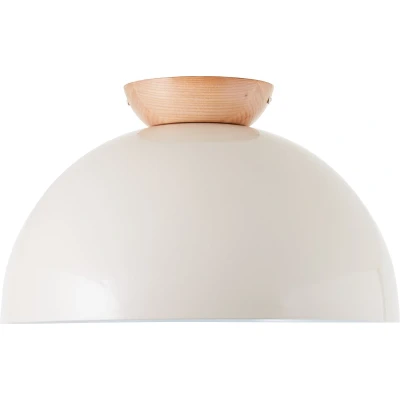 Afbeelding van Brilliant Nalam plafondlamp 35cm licht hout/grijs metaal/hout 1x A60, E27, 40 W, geschikt voor normale lamp (niet inbegrepen)