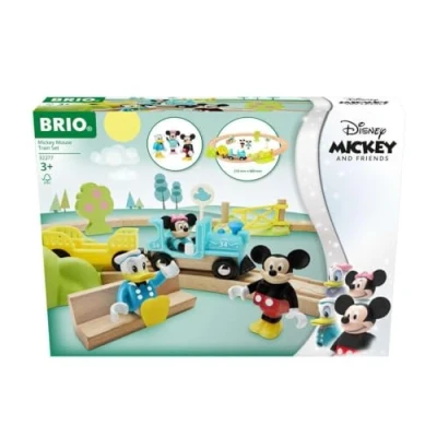 Afbeelding van BRIO Micky Mouse Train Set 32277