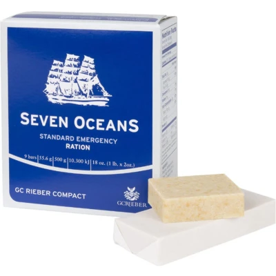 Afbeelding van Seven Oceans Standard Emergency Ration Noodvoedsel rantsoen 1x500gr