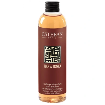 Afbeelding van Esteban Classic Teck &amp; Tonka Navulling geurstokjes 250ml