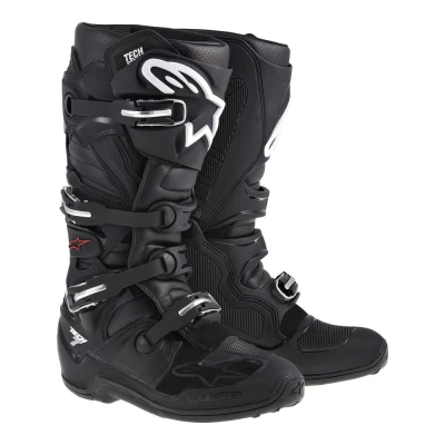 Afbeelding van Alpinestars 2024 Tech 7 Crosslaarzen Zwart maat 42