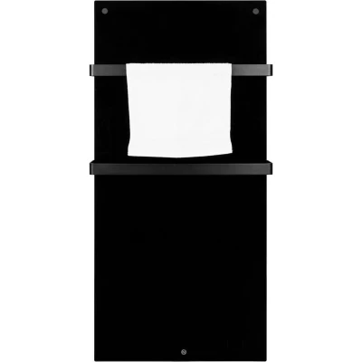 Afbeelding van Eurom Sani 800 Black Wifi Badkamerkachel Zwart Wandkachel W 5 x 55 115 cm Elektrisch 350395