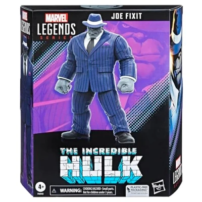 Afbeelding van Hasbro Marvel Legends Series Joe Fixit Ongelooflijke Hulk figuur Blauw