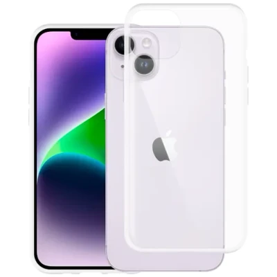 Afbeelding van Just in Case TPU Back Cover Transparant Apple iPhone 15 Plus