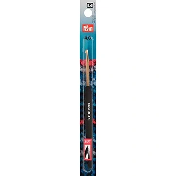 Afbeelding van Prym Wolhaaknaald Soft Grip 4mm