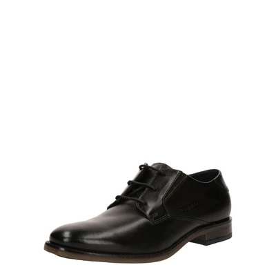 Afbeelding van bugatti SULA Veterschoenen, Heren, Maat: 41, Dark brown Leer