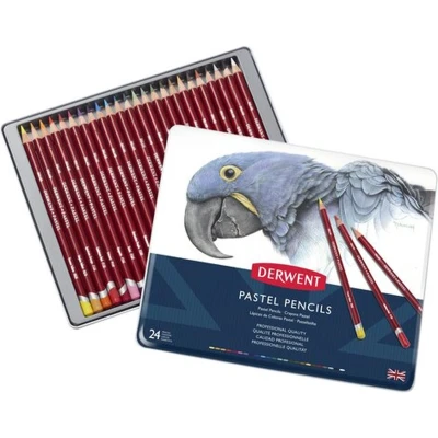 Afbeelding van Derwent 24 Pastel potloden