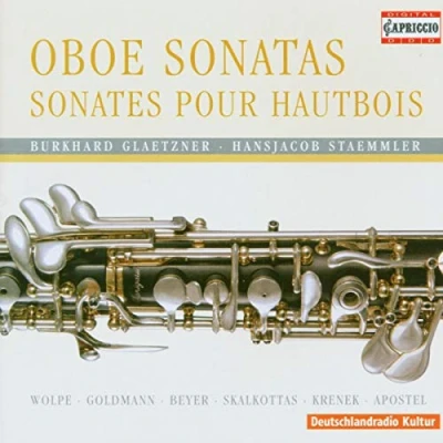 Afbeelding van Burkhard Glaetzner &amp; Hansjacob Staemmler Works For Oboe And Piano (CD)
