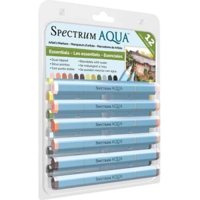 Afbeelding van Spectrum Noir Aqua Markers 12 Pen Sets Essential