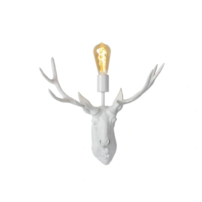 Afbeelding van Lucide EXTRAVAGANZA CARIBOU Wandlamp 1xE27 Wit