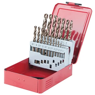 Afbeelding van KS Tools 330.3610 HSS G Co 5 Spiraalborenset in stalen cassette, 19 dlg, 1 10mm