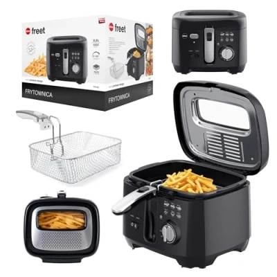 Afbeelding van Eldom FR18C Friteuse Zwart 1800 W 2,5 L 27 x 21 2 cm