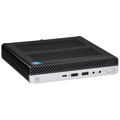 Afbeelding van HP EliteDesk 800 G4 PC Mini Computer Intel i5 8400T RAM 8GB SSD 240GB Windows 10 Pro (Refurbished)