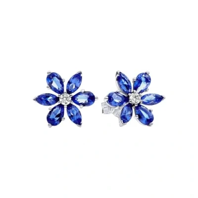 Afbeelding van Pandora 292407C01 Earring studs Sparkling Herbarium Cluster Oorknoppen