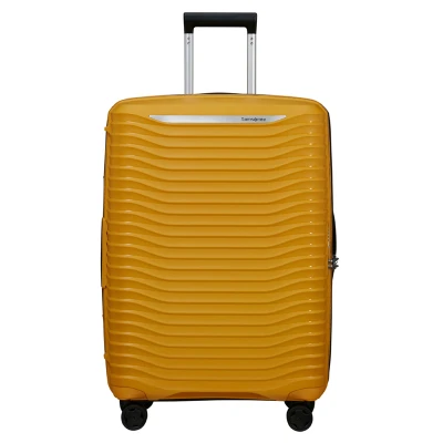 Afbeelding van Samsonite Upscape Spinner 68 Expandable yellow Harde Koffer