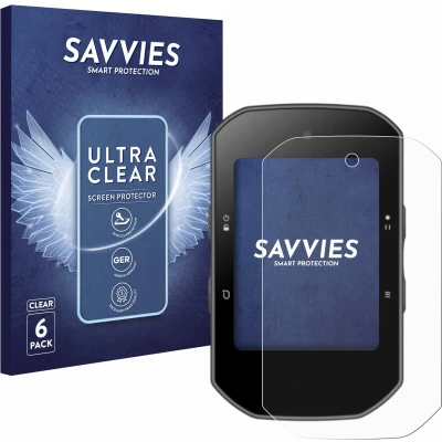 Afbeelding van Savvies (6 Stuks) Schermbeschermer voor Bryton Rider S500 Screen Protector Ultra Transparant
