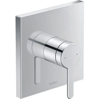 Afbeelding van Duravit c 1 afbouwdeel voor douchemengkraan 15x15cm chroom c14210009010
