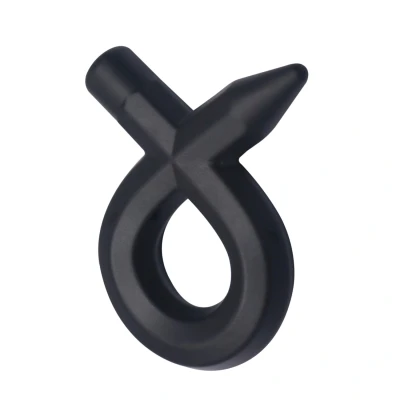 Afbeelding van Trendy Cockring voor Mannen Penisring Breed Ontwerp Dik en Flexibel Penrisring met Lus One Size