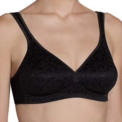 Afbeelding van Triumph niet voorgevormde bh zonder beugel Elegant Cotton zwart