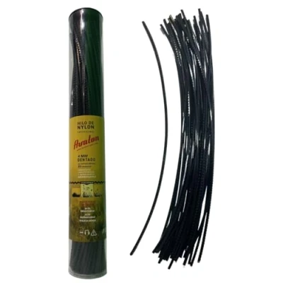 Afbeelding van Avalon Voorgesneden nylon tanddraad voor bosmaaier en grasmaaier (4 mm 80 stuks)