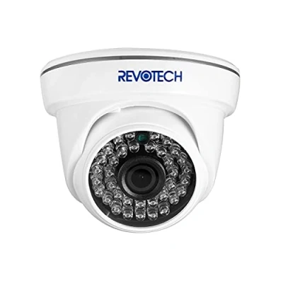 Afbeelding van Revotech HD 3MP IP beveiligingscamera, Dome binnencamera 2.4 IR Nachtzicht 3,6 mm Lens P2P Remote View CCTV videocamera H.265/H.264 (I3012 Wit)