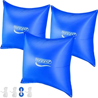 Afbeelding van Monzana Zwembadkussen XL 3 stuks Chloorbestendig PVC Blauw