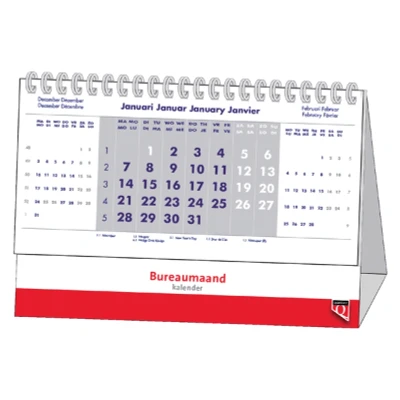 Afbeelding van Bureaumaandkalender 2024 Quantore