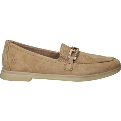 Afbeelding van Remonte Instappers Dames Beige