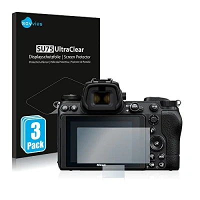 Afbeelding van Savvies Screenprotector voor Nikon Z 6 II Folie Beschermfolie transparant (6 Stuks)
