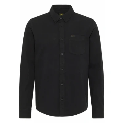 Afbeelding van Lee Button DOWN Overhemd, Heren, Maat: 38, Black