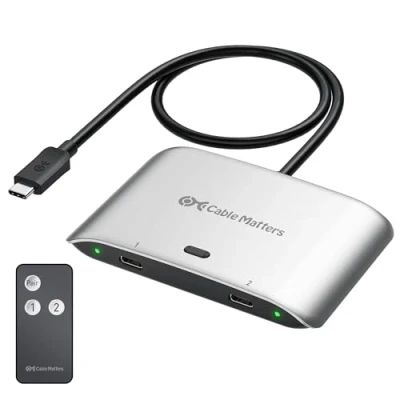 Afbeelding van Cable Matters 20 Gbps USB C Switch