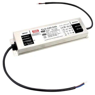 Afbeelding van AC/DC LED DRIVER MET PFC 1 UITGANG 3 DRAADSAANSLUITING 24 VDC/10A