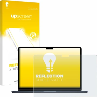 Afbeelding van upscreen Screenprotector voor Apple MacBook Air 13&quot; M2 2022 Folie Beschermfolie anti glare matte