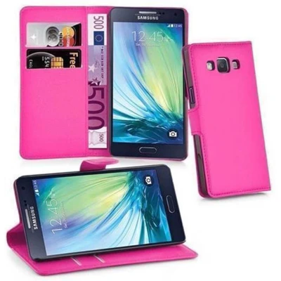 Afbeelding van Cadorabo Hoesje geschikt voor Samsung Galaxy J5 2015 in KERSEN ROZE Beschermhoes Cover magnetische sluiting Case