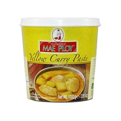 Afbeelding van Mae Ploy Gele Kerriepasta 1 Kg (Pack van 3)