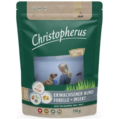 Afbeelding van Christopherus Graanvrije forel en insect, 750 g