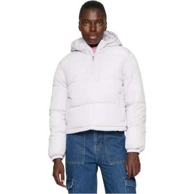 Afbeelding van Urban Classics Dames Buffer Pull Over Jacket Jas, Softlilac, XXL