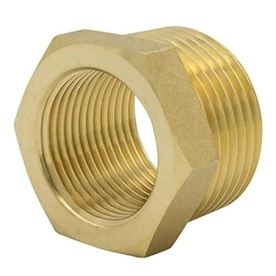 Afbeelding van VARIOSAN Verloopstuk 15051, 1 1/2&quot; x 1/4&quot; AG/IG, messing, geschikt voor drinkwater